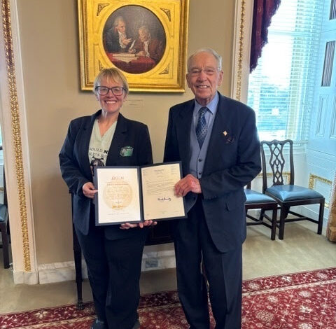Grassley GEAR Award 480x470